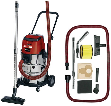 Einhell Power X-Change TE-VC 36/30 Li S-Solo 2347140 Nedves-/száraz porszívó 30 l Akku nélkül