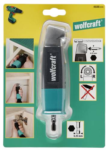 Wolfcraft 4688000 Hajlított előtét Alkalmas (fúrógép) Wolfcraft 2. kép
