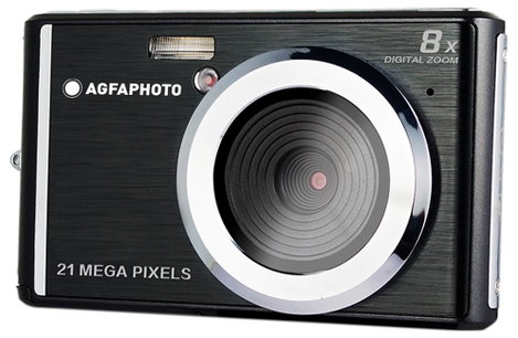AgfaPhoto DC5200 Digitális kamera 21 Megapixel Fekete, Ezüst 2. kép