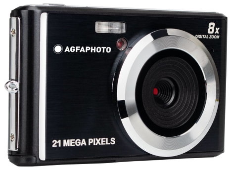 AgfaPhoto DC5200 Digitális kamera 21 Megapixel Fekete, Ezüst 3. kép