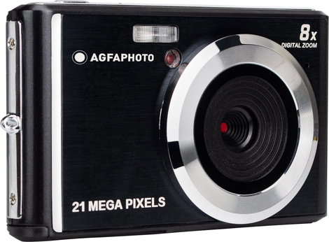 AgfaPhoto DC5200 Digitális kamera 21 Megapixel Fekete, Ezüst 8. kép