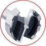 Wolfcraft 1002000 Forstner fúró 15 mm, 20 mm, 25 mm, 30 mm, 35 mm 5 db 2. bélyegkép