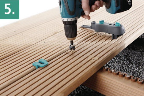 Wolfcraft 6960000 Terasz fúrókészlet 2. kép