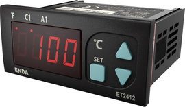 Enda ET2412-230-08 Hőmérséklet szabályozó NTC -60 - 150 °C Relé, 8 A (H x Sz x Ma) 71 x 77 x 35 mm