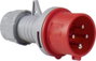 AS Schwabe 60572 60572 CEE dugó 32 A 4 pólusú 400 V 1 db bélyegkép