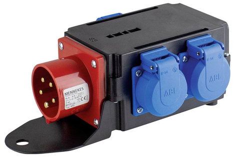 AS Schwabe 60524 CEE átalakító 16 A 400 V 1 db 2. kép