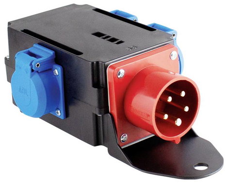 AS Schwabe 60524 CEE átalakító 16 A 400 V 1 db 4. kép