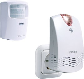 m-e modern-electronics Áthaladásjelző DGF-100 Mozgásérzékelővel 40713