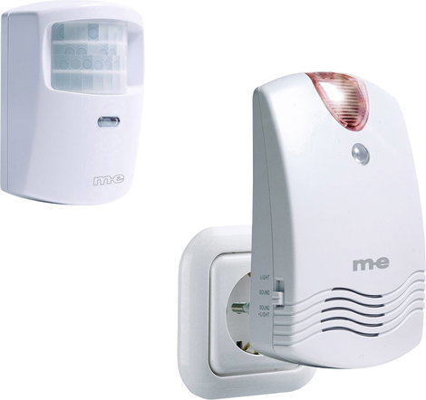 m-e modern-electronics Áthaladásjelző DGF-100 Mozgásérzékelővel 40713