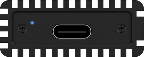 ICY BOX 60482 M.2 merevlemez ház M.2 PCIe NVMe SSD USB-C® USB 3.2 (Gen 2) 3. kép