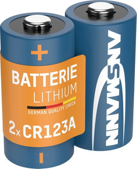 Ansmann CR17335 CR-123A Fotóelem Lítium 1375 mAh 3 V 2 db