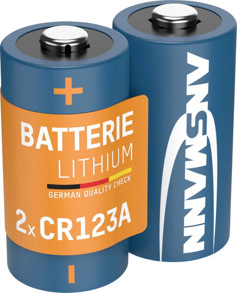 Ansmann CR17335 CR-123A Fotóelem Lítium 1375 mAh 3 V 2 db