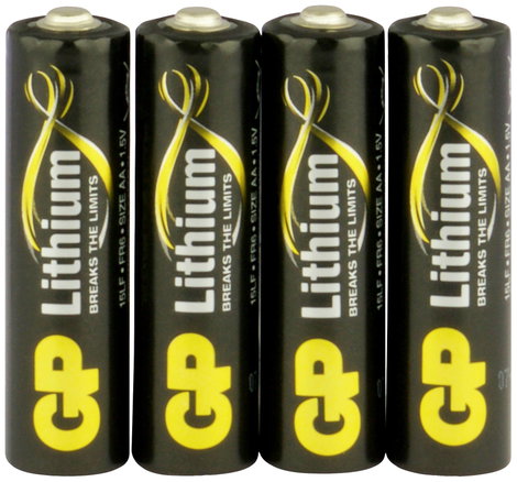 GP Batteries GP15LF562C4 Ceruzaelem Lítium 1.5 V 4 db 5. kép