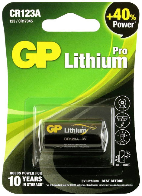 GP Batteries GPCR2PRO999C1 Fotóelem Lítium 1 db 2. kép