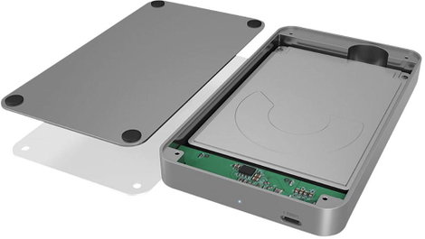 ICY BOX 60426 6,35 cm-es (2,5) merevlemez keret USB-C® USB 3.2 (Gen 2) 4. kép