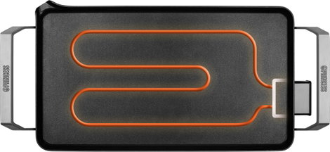 Princess Table Chef Premium XL Teppan Yaki asztali grill Elektromos Manuális hőmérséklet beállítássa 8. kép