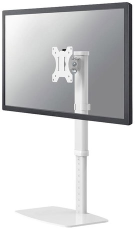 Neomounts FPMA-D890WHITE 1 részes Monitor talp 25,4 cm (10) - 76,2 cm (30) Fehér Dönthető, Csuklóval