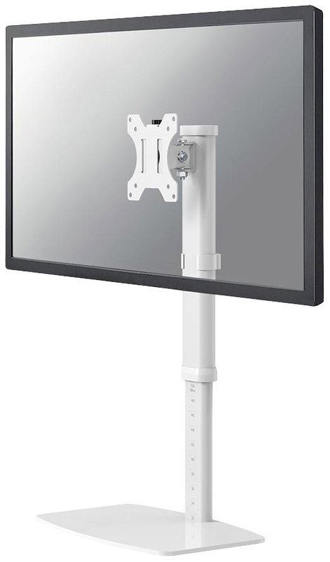 Neomounts FPMA-D890WHITE 1 részes Monitor talp 25,4 cm (10) - 76,2 cm (30) Fehér Dönthető, Csuklóval