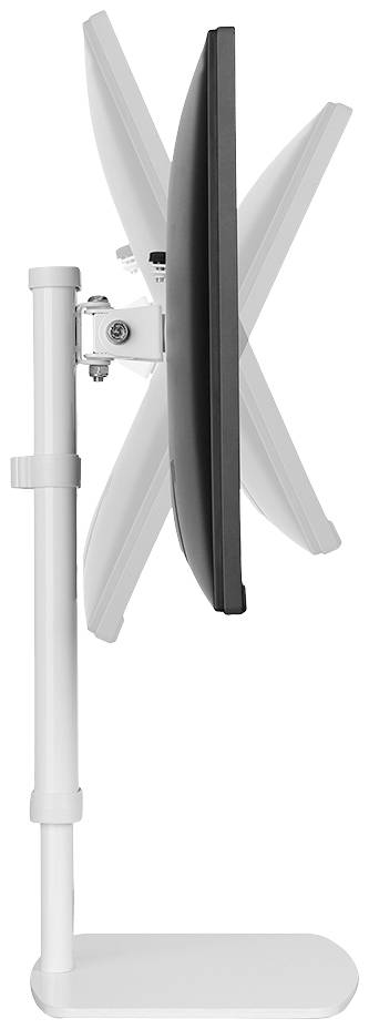 Neomounts FPMA-D890WHITE 1 részes Monitor talp 25,4 cm (10) - 76,2 cm (30) Fehér Dönthető, Csuklóval 5. kép