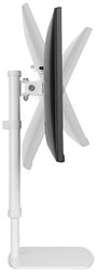 Neomounts FPMA-D890WHITE 1 részes Monitor talp 25,4 cm (10) - 76,2 cm (30) Fehér Dönthető, Csuklóval 5. bélyegkép