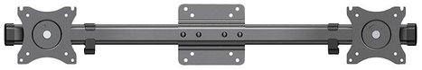 Neomounts FPMA-CB100BLACK 2 részes Monitor asztali tartó 25,4 cm (10) - 68,6 cm (27) Dönthető Fekete 5. kép