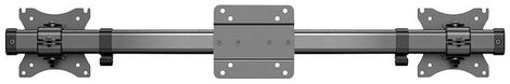 Neomounts FPMA-CB100BLACK 2 részes Monitor asztali tartó 25,4 cm (10) - 68,6 cm (27) Dönthető Fekete 7. kép