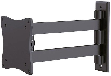 Neomounts FPMA-W820BLACK 1 részes Monitor fali tartó 25,4 cm (10) - 68,6 cm (27) Fekete Dönthető, Cs 2. kép