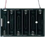 Takachi MP36 Elemtartó 6 Ceruza (AA) Kábeles (H x Sz x Ma) 91 x 56 x 16 mm 2. bélyegkép