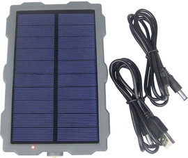 Napelemes powerbank max. 300 mA 1500 mAh, Berger & Schröter Wildcam 31884