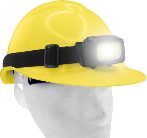 Ansmann HD200B LED Fejlámpa Elemekről üzemeltetett 185 lm 15 óra 1600-0198 12. kép