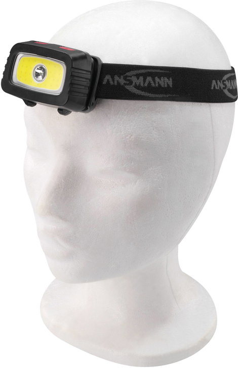 Ansmann HD200B LED Fejlámpa Elemekről üzemeltetett 185 lm 15 óra 1600-0198 14. kép