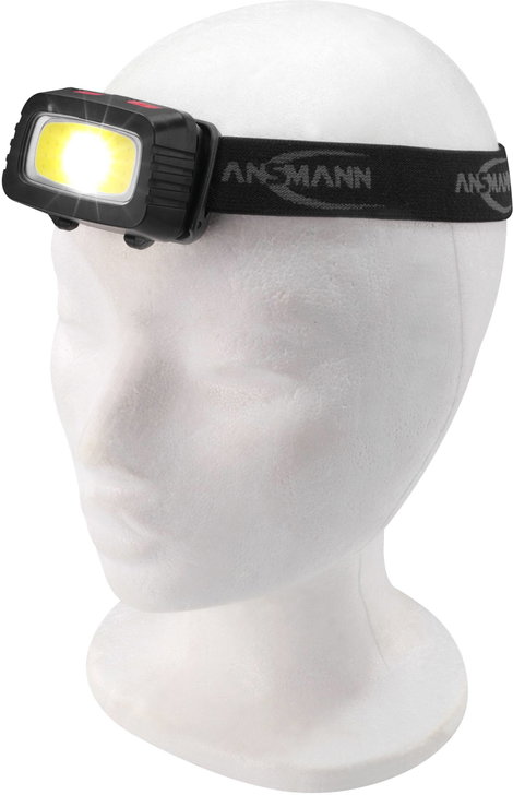 Ansmann HD200B LED Fejlámpa Elemekről üzemeltetett 185 lm 15 óra 1600-0198 15. kép
