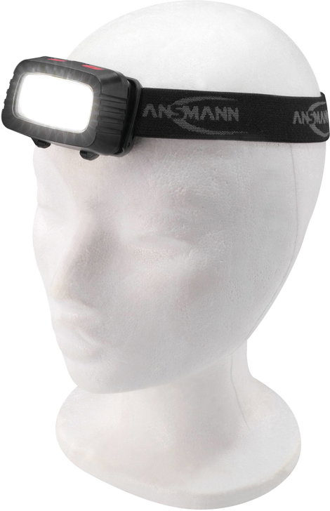 Ansmann HD200B LED Fejlámpa Elemekről üzemeltetett 185 lm 15 óra 1600-0198 16. kép