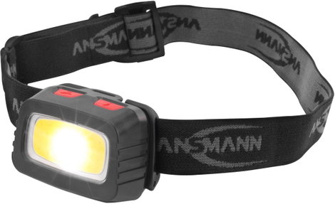 Ansmann HD200B LED Fejlámpa Elemekről üzemeltetett 185 lm 15 óra 1600-0198 7. kép