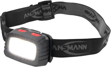 Ansmann HD200B LED Fejlámpa Elemekről üzemeltetett 185 lm 15 óra 1600-0198 8. kép