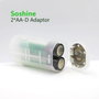 Soshine 2x Mignon to Mono SBC010 Elemadapter 2. bélyegkép