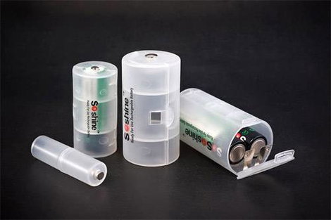 Soshine 2x Mignon to Mono SBC010 Elemadapter 3. kép