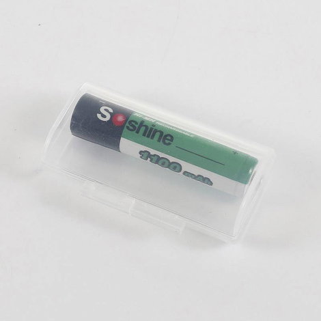 Soshine SBC-002 Elemtartó doboz Cellaszám: 2 Mikro (AAA), 10440 (H x Sz x Ma) 47.3 x 28 x 14 mm 7. kép