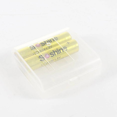 Soshine SBC-003 Elemtartó doboz Cellaszám: 4 Mikro (AAA), 10440 (H x Sz x Ma) 49.5 x 48.2 x 14.8 mm 6. kép