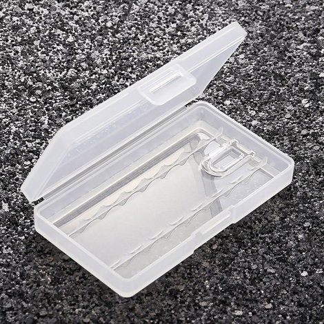 Soshine SBC-023 Elemtartó doboz Cellaszám: 8 Mikro (AAA), 10440 (H x Sz x Ma) 91.2 x 52.8 x 15.9 mm