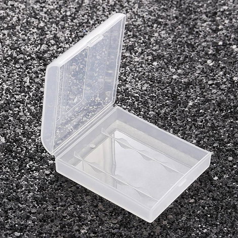 Soshine SBC-004 Elemtartó doboz Cellaszám: 4 Ceruza (AA), 14500 (H x Sz x Ma) 63 x 53.5 x 17.8 mm