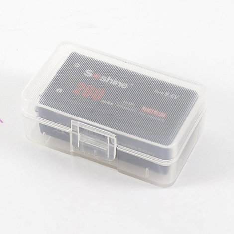 Soshine SBC-020 Elemtartó doboz Cellaszám: 1 9 V-os (H x Sz x Ma) 54.7 x 33.3 x 20.1 mm 8. kép