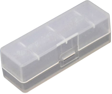 Soshine SBC-026 Elemtartó doboz Cellaszám: 1 18650 (H x Sz x Ma) 73 x 22.2 x 22.2 mm 2. kép