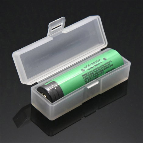 Soshine SBC-026 Elemtartó doboz Cellaszám: 1 18650 (H x Sz x Ma) 73 x 22.2 x 22.2 mm 3. kép