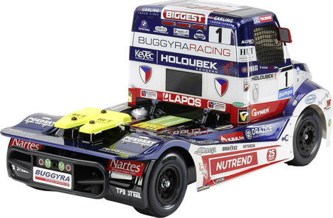 Tamiya 1:10 RC modellautó Elektro Teherautó Buggyra Racing Fat Fox Brushed 4WD építőkészlet TT-01E 4. kép