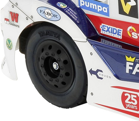Tamiya 1:10 RC modellautó Elektro Teherautó Buggyra Racing Fat Fox Brushed 4WD építőkészlet TT-01E 7. kép