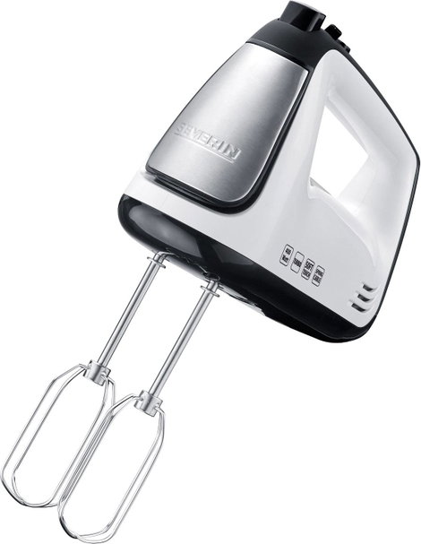 Severin HM 3830 Kézi mixer 400 W Fehér, Fekete 2. kép