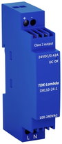 TDK-Lambda DRL10-24-1 Kalapsínes tápegység 24 V 0.42 A 10 W Tartalom, tartalmi egységek rendelésenké bélyegkép
