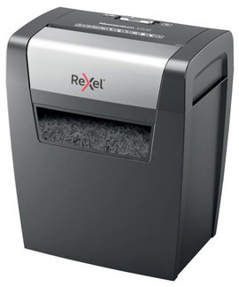 Leitz Aktenvernichter Momentum X406 Iratmegsemmisítő 6 lap Részecskevágás 4 x 28 mm P-4 15 l Szintén