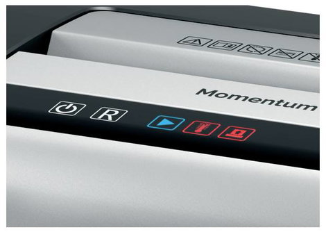 Leitz Aktenvernichter Momentum X312 Iratmegsemmisítő 12 lap Részecskevágás 5 x 42 mm P-3 23 l Szinté 3. kép